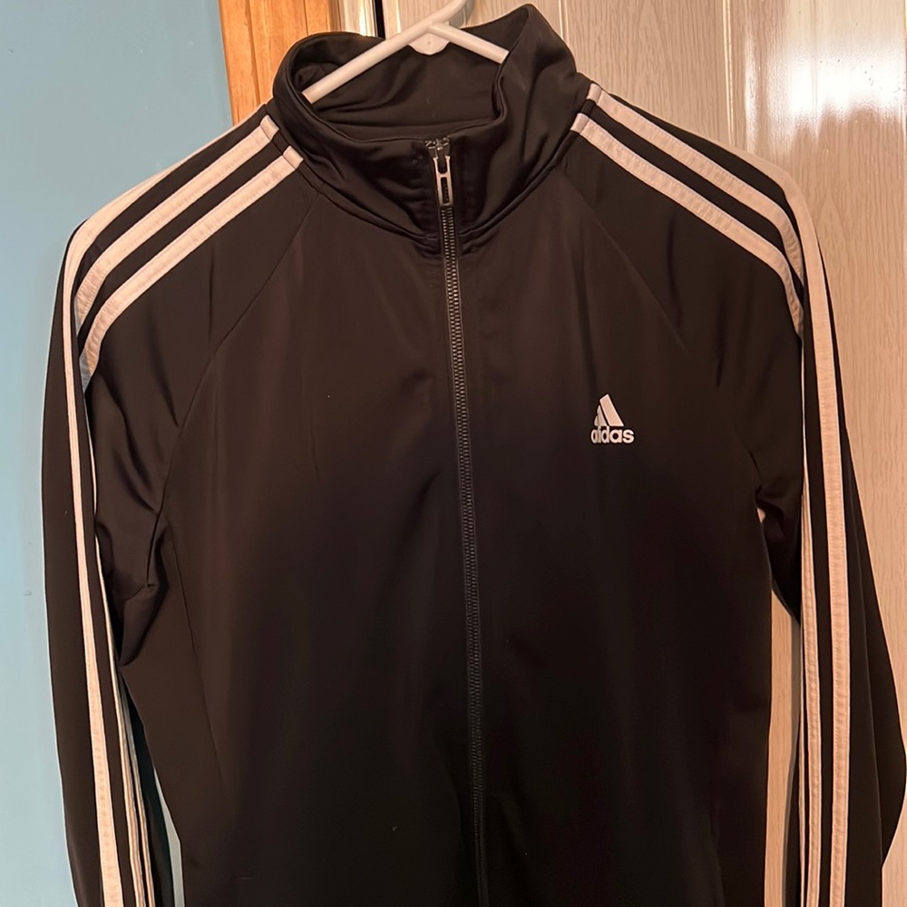 Adidas zip up sweatshirt, size 8.
